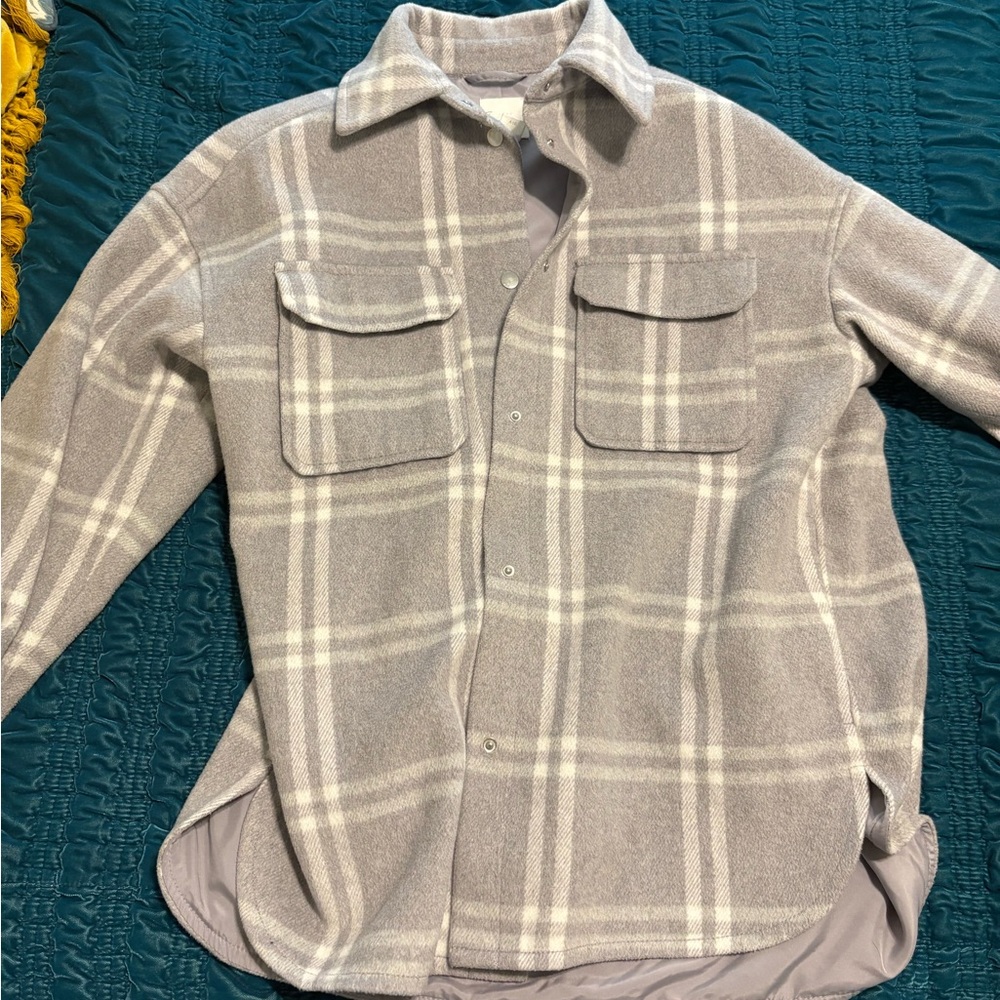 H&M Gray Lined Jacket